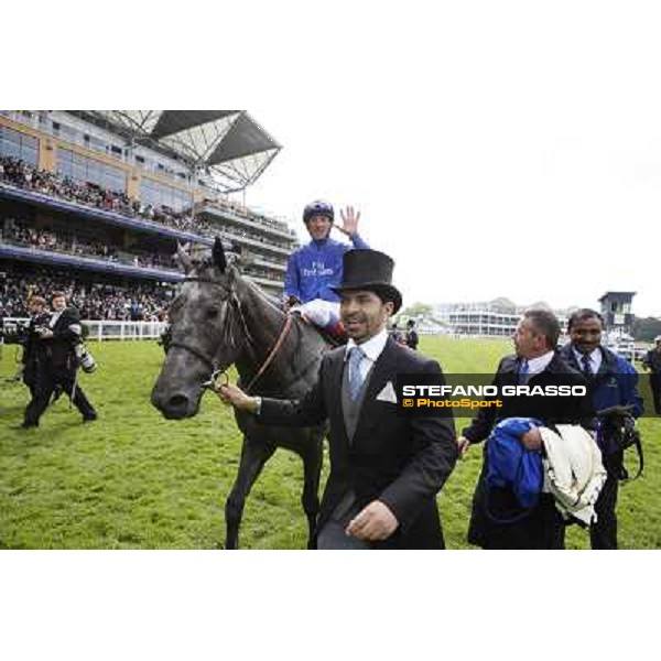 Frankie Dettori on Colour Vision wins the Gold cup Royal Ascot, third day, 21st june 2012 ph.Stefano Grasso