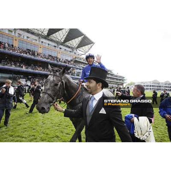 Frankie Dettori on Colour Vision wins the Gold cup Royal Ascot, third day, 21st june 2012 ph.Stefano Grasso