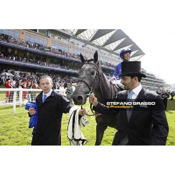 Frankie Dettori on Colour Vision wins the Gold cup Royal Ascot, third day, 21st june 2012 ph.Stefano Grasso