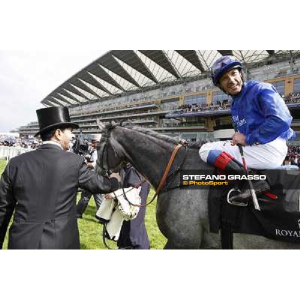 Frankie Dettori on Colour Vision wins the Gold cup Royal Ascot, third day, 21st june 2012 ph.Stefano Grasso