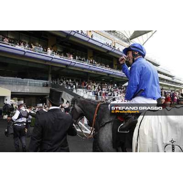 Frankie Dettori on Colour Vision wins the Gold cup Royal Ascot, third day, 21st june 2012 ph.Stefano Grasso