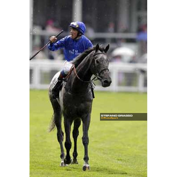 Frankie Dettori on Colour Vision wins the Gold cup Royal Ascot, third day, 21st june 2012 ph.Stefano Grasso