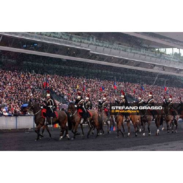 Grand Prix d\'Amerique 2005 - the show of the Garde Republicaine Paris Vincennes, 30th january 2005 ph. Stefano Grasso