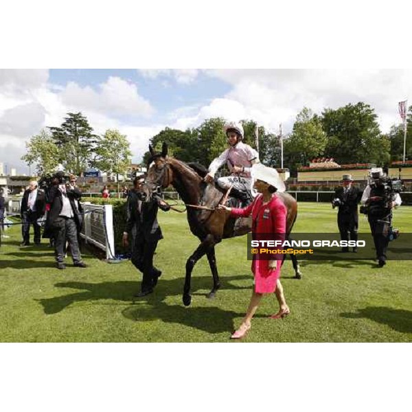 William Buick on Fallen for You wins the Coronation Stakes Royal Ascot, Fourth day - 22st june 2012 ph.Stefano Grasso