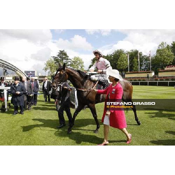 William Buick on Fallen for You wins the Coronation Stakes Royal Ascot, Fourth day - 22st june 2012 ph.Stefano Grasso