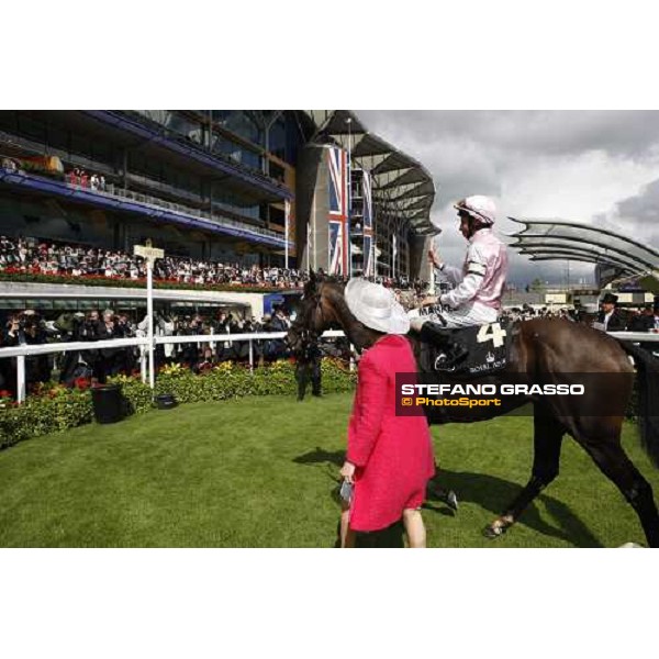 William Buick on Fallen for You wins the Coronation Stakes Royal Ascot, Fourth day - 22st june 2012 ph.Stefano Grasso