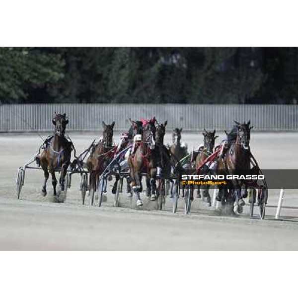 Racing during the Gran Premio Nazionale Filly Milano - San Siro trot racecourse, 30th june 2012 ph.Stefano Grasso