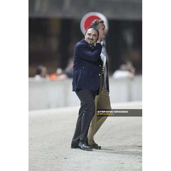 Fabrizio Procino and Marco Trentini Milano - San Siro trot racecourse, 30th june 2012 ph.Stefano Grasso