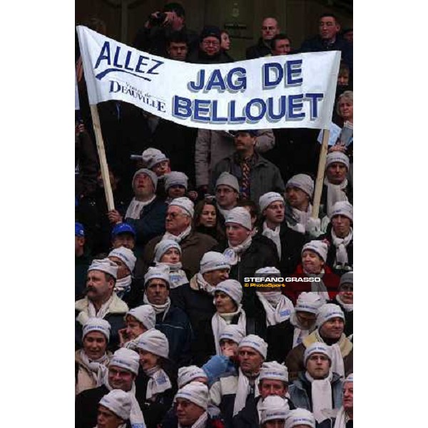 Jag de Bellouet\'s supporters Paris Vincennes, 29th january 2005 ph. Stefano Grasso