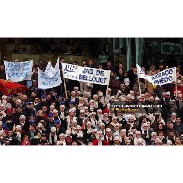 Jag de Bellouet supporters Paris Vincennes, 29th january 2005 ph. Stefano Grasso