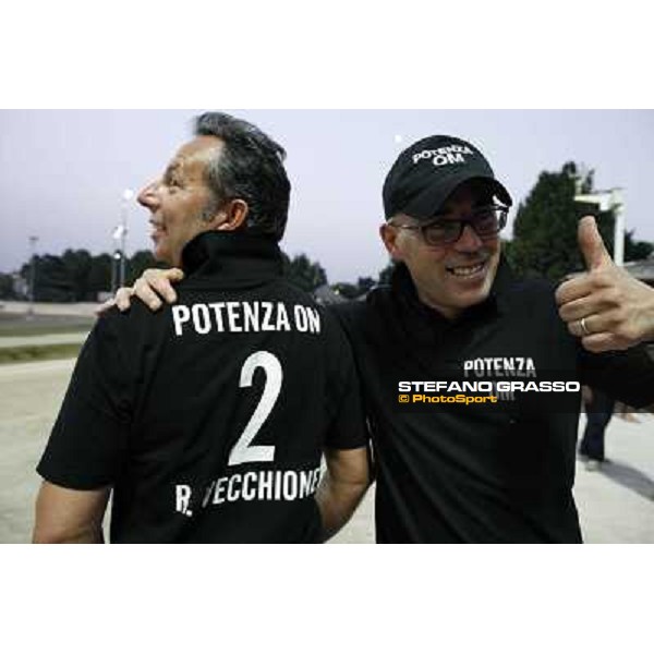 Potenza Om\'s supporters Milano - San Siro trot racecourse, 30th june 2012 ph.Stefano Grasso