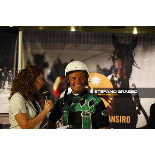 Liliana Pennati and Enrico Bellei Milano - San Siro trot racecourse, 30th june 2012 ph.Stefano Grasso