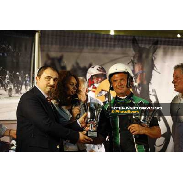 Fabrizio Procino and Enrico Bellei Milano - San Siro trot racecourse, 30th june 2012 ph.Stefano Grasso