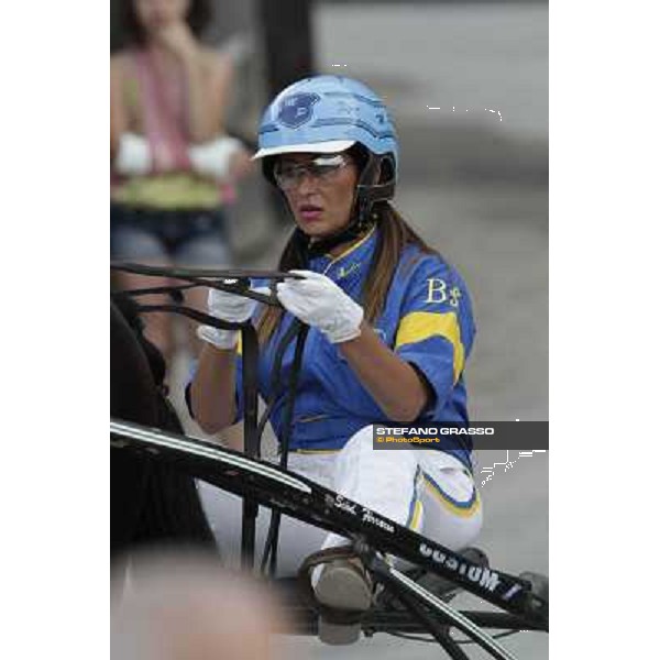Barbara Scarpettini Milano - San Siro trot racecourse, 30th june 2012 ph.Stefano Grasso