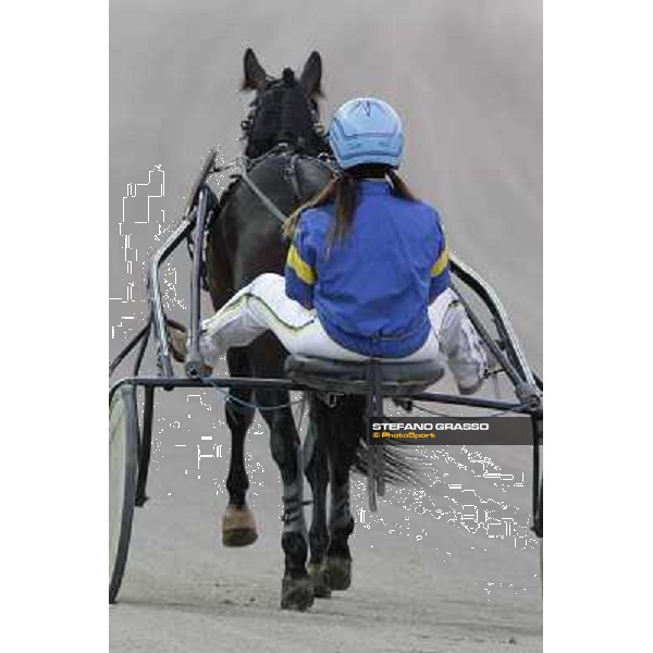 Barbara Scarpettini Milano - San Siro trot racecourse, 30th june 2012 ph.Stefano Grasso