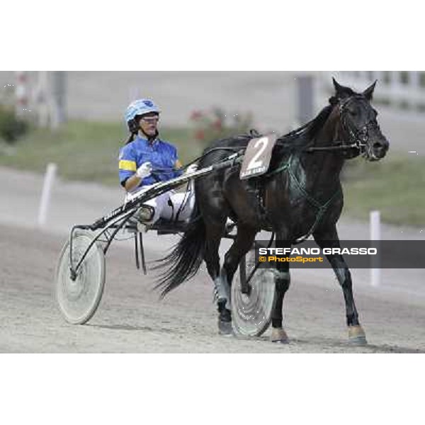 Barbara Scarpettini - Trofeo Snai delle Stelle Milano - San Siro trot racecourse, 30th june 2012 ph.Stefano Grasso