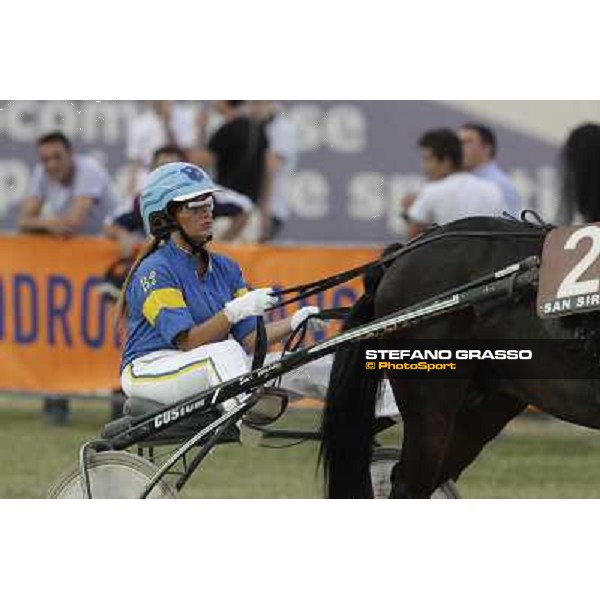 Barbara Scarpettini - Trofeo Snai delle Stelle Milano - San Siro trot racecourse, 30th june 2012 ph.Stefano Grasso