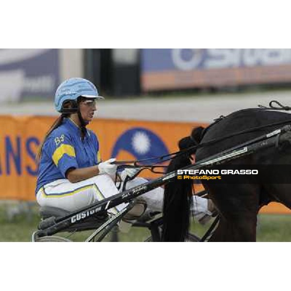 Barbara Scarpettini - Trofeo Snai delle Stelle Milano - San Siro trot racecourse, 30th june 2012 ph.Stefano Grasso