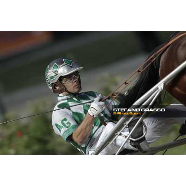 Andrea Guzzinati Milano - San Siro trot racecourse, 30th june 2012 ph.Stefano Grasso