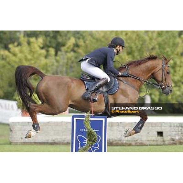 Natale Chiaudani on Fixdesign Almero 12, Italian showjumping champions 2012 Arezzo, 14th july 2012 ph.Stefano Grasso