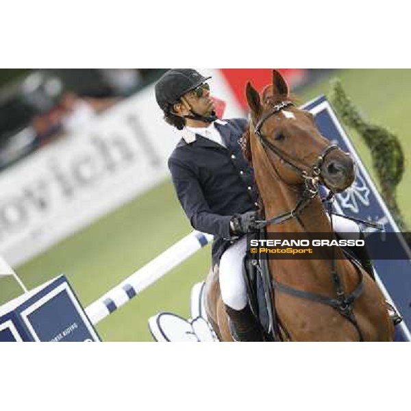 Natale Chiaudani on Fixdesign Almero 12, Italian showjumping champions 2012 Arezzo, 14th july 2012 ph.Stefano Grasso