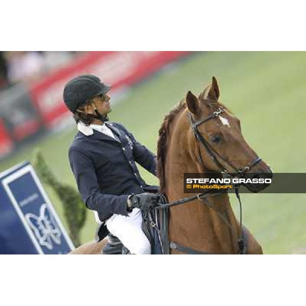 Natale Chiaudani on Fixdesign Almero 12, Italian showjumping champions 2012 Arezzo, 14th july 2012 ph.Stefano Grasso