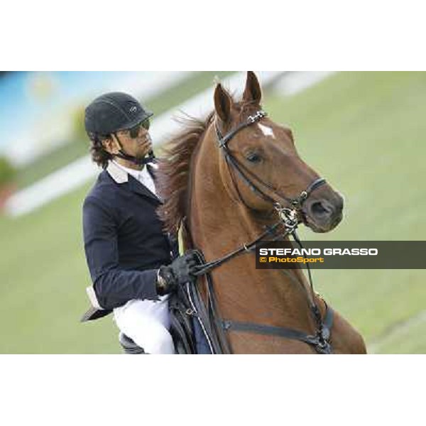 Natale Chiaudani on Fixdesign Almero 12, Italian showjumping champions 2012 Arezzo, 14th july 2012 ph.Stefano Grasso