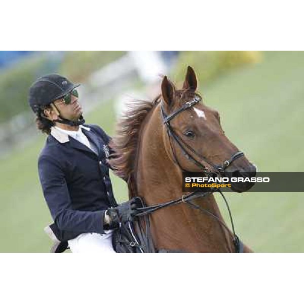 Natale Chiaudani on Fixdesign Almero 12, Italian showjumping champions 2012 Arezzo, 14th july 2012 ph.Stefano Grasso