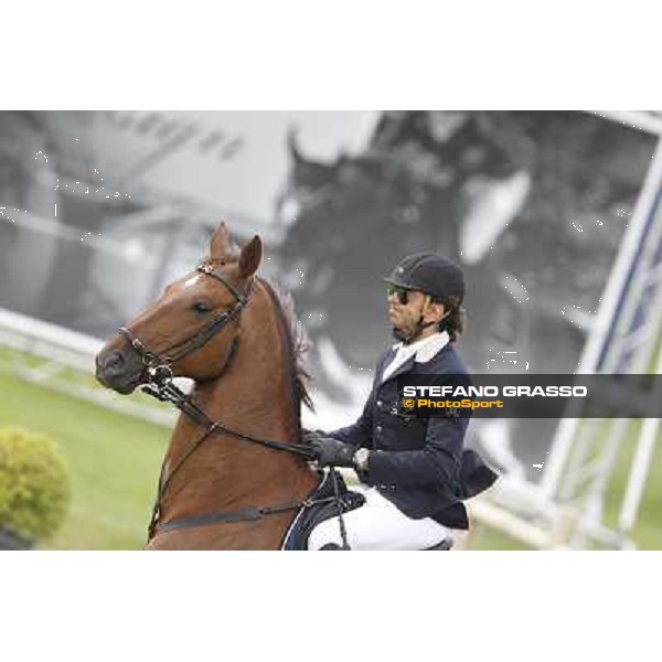 Natale Chiaudani on Fixdesign Almero 12, Italian showjumping champions 2012 Arezzo, 14th july 2012 ph.Stefano Grasso
