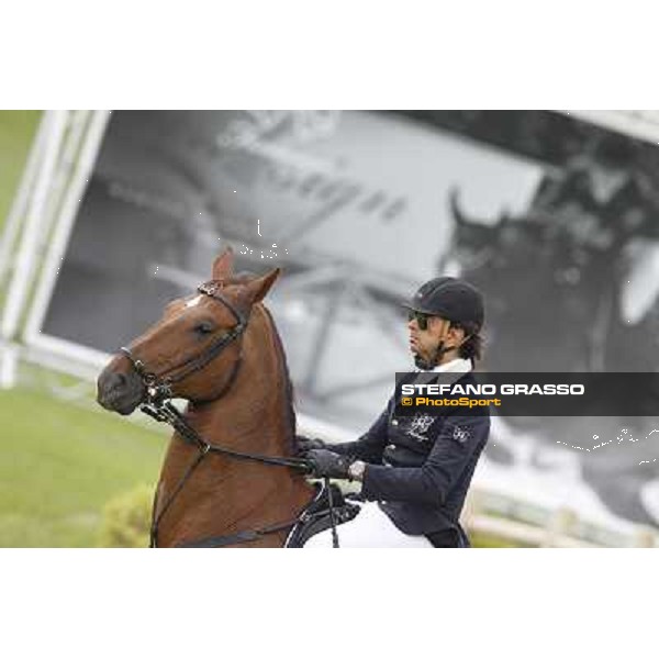 Natale Chiaudani on Fixdesign Almero 12, Italian showjumping champions 2012 Arezzo, 14th july 2012 ph.Stefano Grasso
