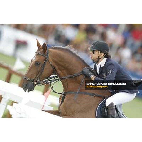 Natale Chiaudani on Fixdesign Almero 12, Italian showjumping champions 2012 Arezzo, 14th july 2012 ph.Stefano Grasso