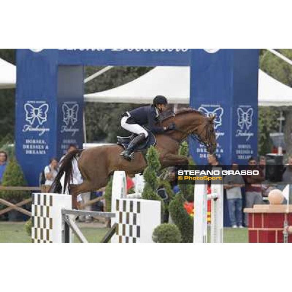 Natale Chiaudani on Fixdesign Almero 12, Italian showjumping champions 2012 Arezzo, 14th july 2012 ph.Stefano Grasso