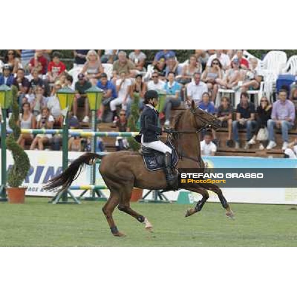 Natale Chiaudani on Fixdesign Almero 12, Italian showjumping champions 2012 Arezzo, 14th july 2012 ph.Stefano Grasso