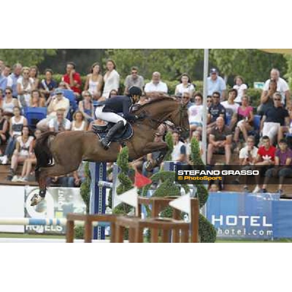 Natale Chiaudani on Fixdesign Almero 12, Italian showjumping champions 2012 Arezzo, 14th july 2012 ph.Stefano Grasso