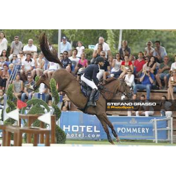 Natale Chiaudani on Fixdesign Almero 12, Italian showjumping champions 2012 Arezzo, 14th july 2012 ph.Stefano Grasso