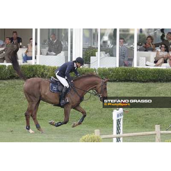 Natale Chiaudani on Fixdesign Almero 12, Italian showjumping champions 2012 Arezzo, 14th july 2012 ph.Stefano Grasso