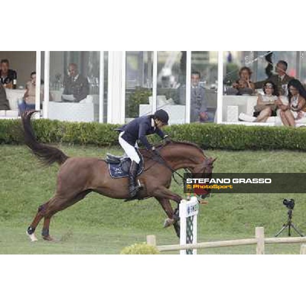 Natale Chiaudani on Fixdesign Almero 12, Italian showjumping champions 2012 Arezzo, 14th july 2012 ph.Stefano Grasso