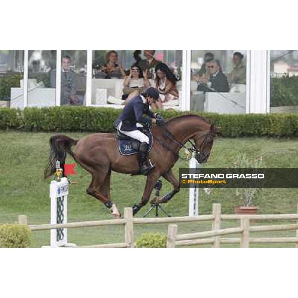 Natale Chiaudani on Fixdesign Almero 12, Italian showjumping champions 2012 Arezzo, 14th july 2012 ph.Stefano Grasso