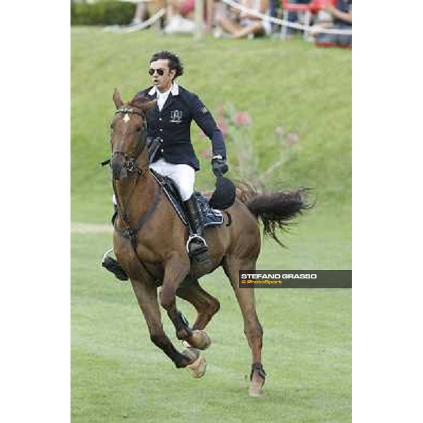 Natale Chiaudani on Fixdesign Almero 12, Italian showjumping champions 2012 Arezzo, 14th july 2012 ph.Stefano Grasso