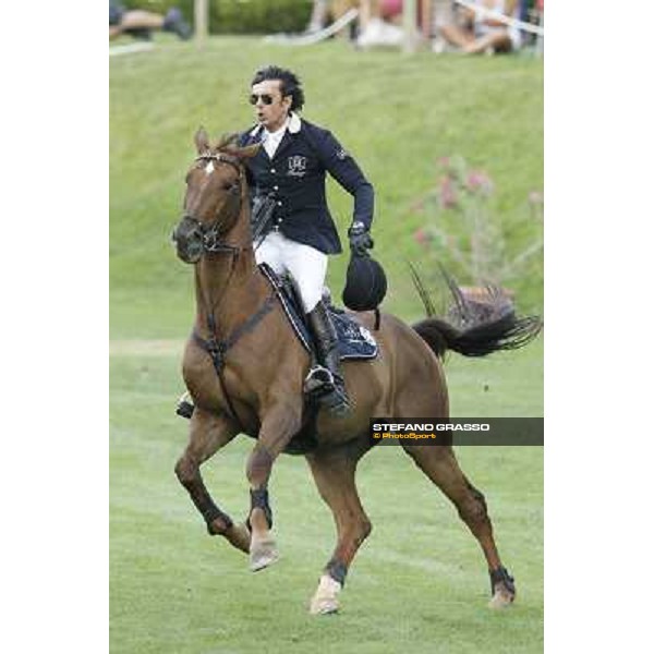 Natale Chiaudani on Fixdesign Almero 12, Italian showjumping champions 2012 Arezzo, 14th july 2012 ph.Stefano Grasso