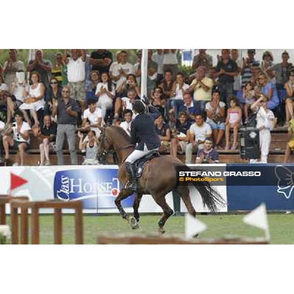 Natale Chiaudani on Fixdesign Almero 12, Italian showjumping champions 2012 Arezzo, 14th july 2012 ph.Stefano Grasso