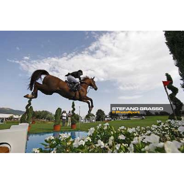 Natale Chiaudani on Fixdesign Almero 12, Italian showjumping champions 2012 Arezzo, 14th july 2012 ph.Stefano Grasso