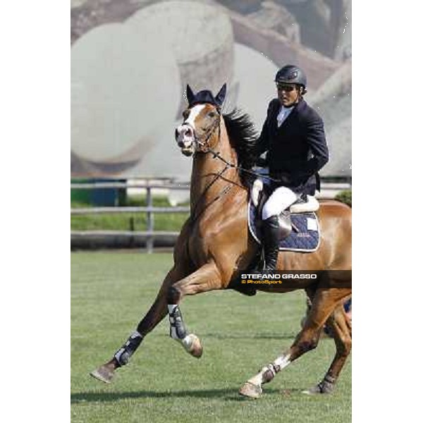 Matteo Giunti and Bambino Vant Zorgvliet Italian Senior Championships 2012 Arezzo, 14th july 2012 ph.Stefano Grasso