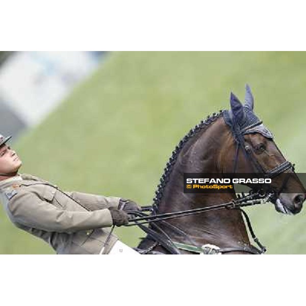 Simone Coata and Mirage de Levaux Italian Senior Championships 2012 Arezzo, 14th july 2012 ph.Stefano Grasso