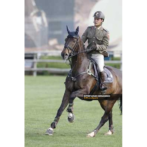 Simone Coata and Mirage de Levaux Italian Senior Championships 2012 Arezzo, 14th july 2012 ph.Stefano Grasso