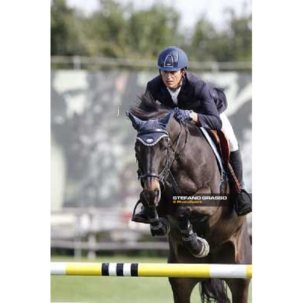 Matteo Zamana and Mikado du Murier Italian Senior Championships 2012 Arezzo, 14th july 2012 ph.Stefano Grasso
