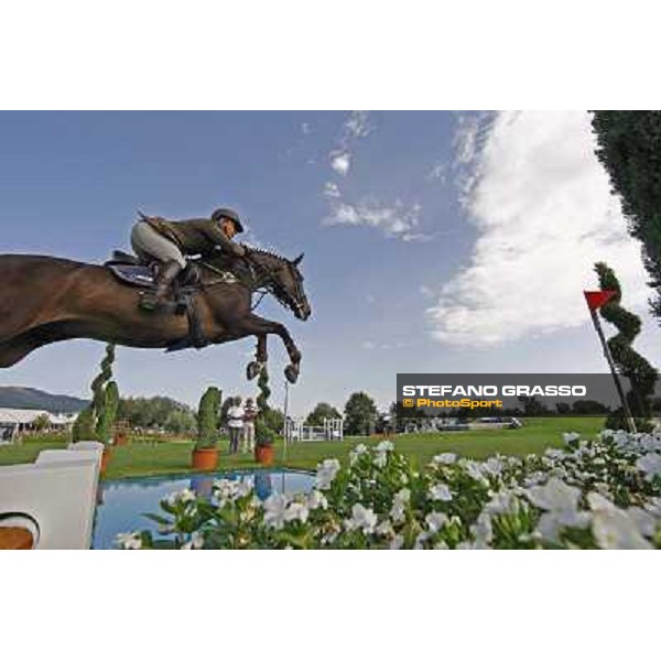 Simone Coata and Mirage de Levaux Italian Senior showjumping championship Arezzo, 14th july 2012 ph.Stefano Grasso