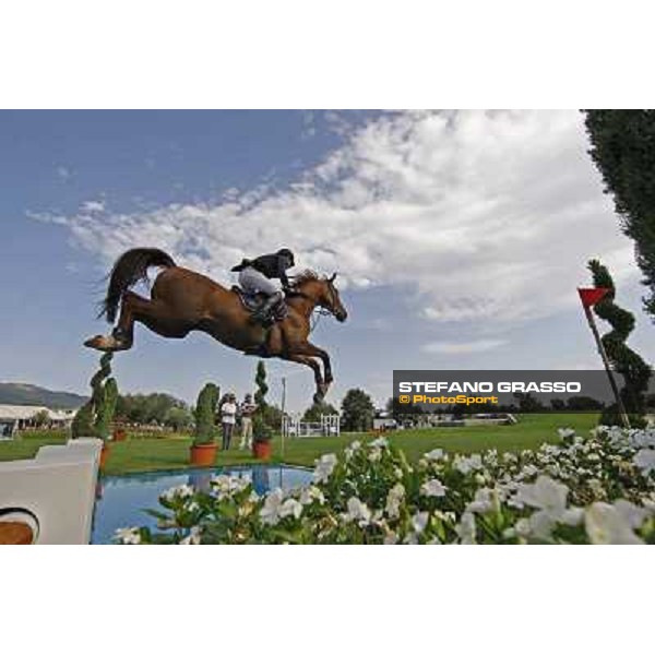 Natale Chiaudani and Fixdesign Almero 12 Italian Senior showjumping championship Arezzo, 14th july 2012 ph.Stefano Grasso