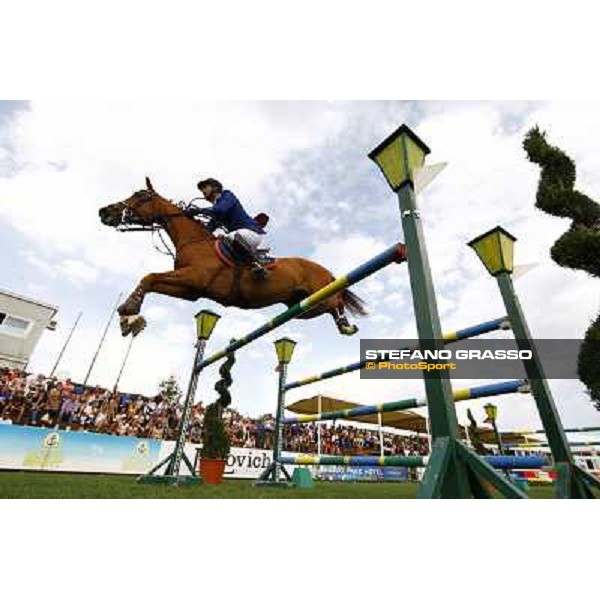 Juan Carlos Garcia and Vancouver Italian Senior showjumping championship Arezzo, 14th july 2012 ph.Stefano Grasso