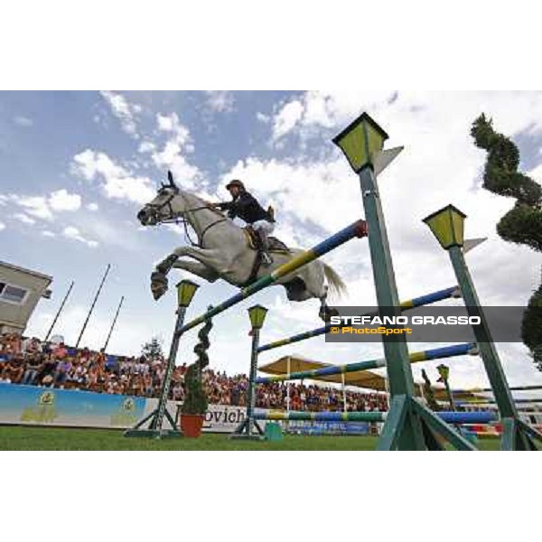 Filippo Moyersoen and Canada Italian Senior showjumping championship Arezzo, 14th july 2012 ph.Stefano Grasso